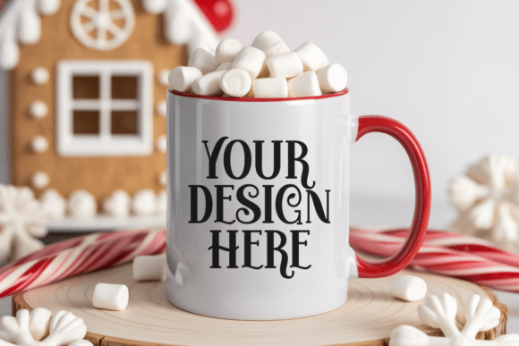 Download Christmas Mug Mockup, 11oz Coffee Mug - Mockup Collection