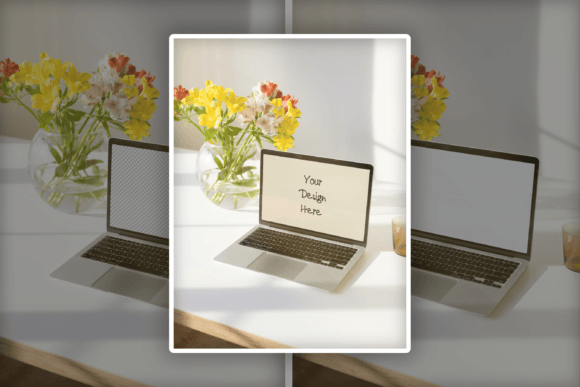 Download Laptop Screen Mock-up, Editable Mockup - Mockup Collection