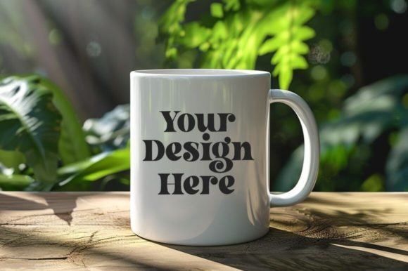 Download Green Nature Coffee Mug Garden Mockup - Premium Resources