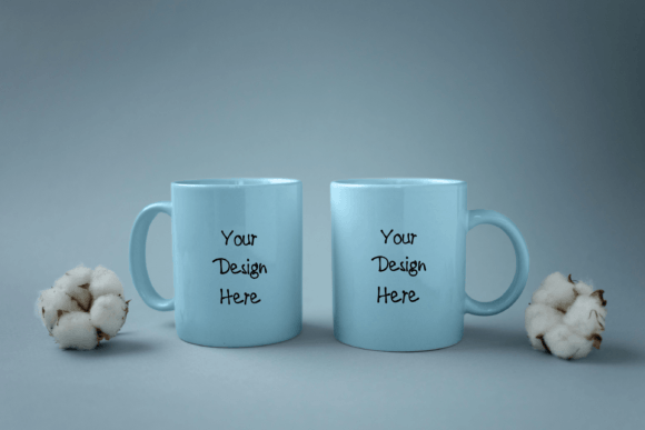 Download Two Mugs Mock-up, Editable Mockup - Mockup Collection